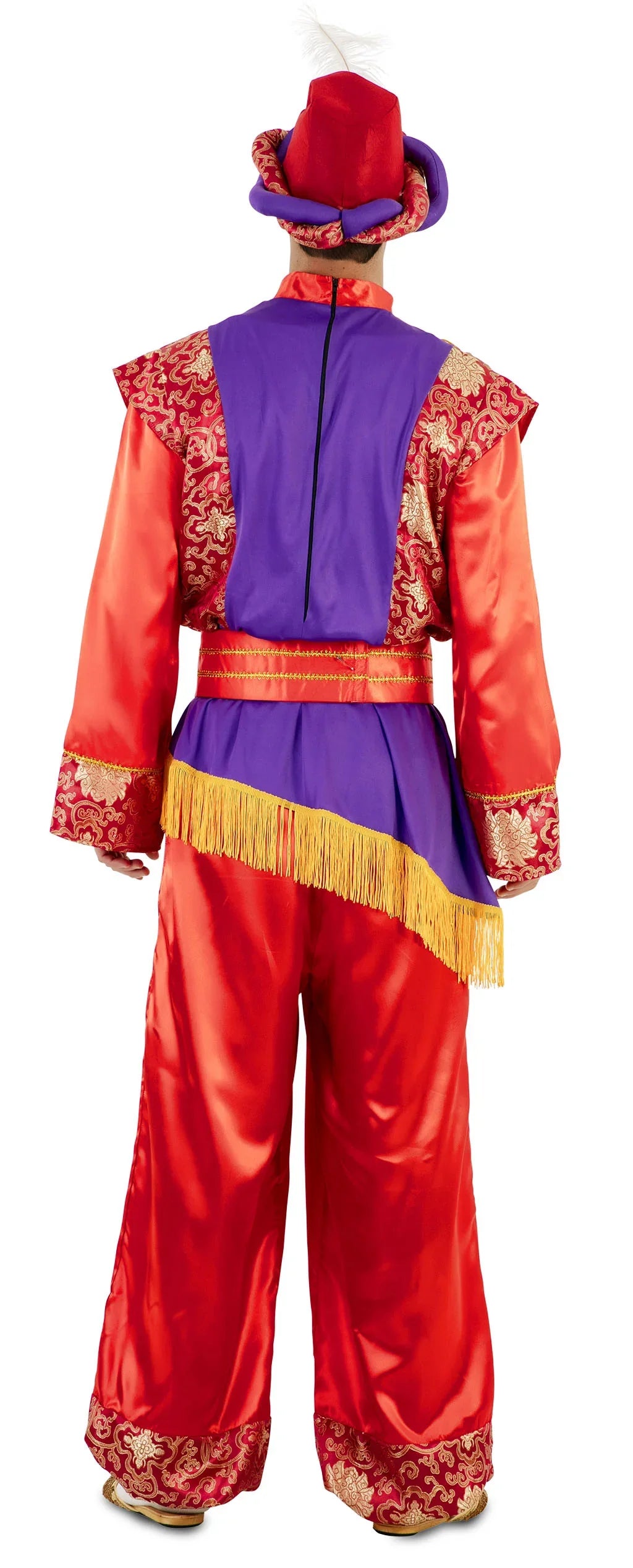 Disfraz de Paje Clásico Rojo para Hombre Reyes Magos y Pajes EuroCarnavales